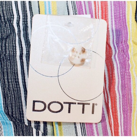 Dotti Havana Coast Striped Tunic Swim Cover-Up Multicolor Size Medium $58 - Picture 8 of 8